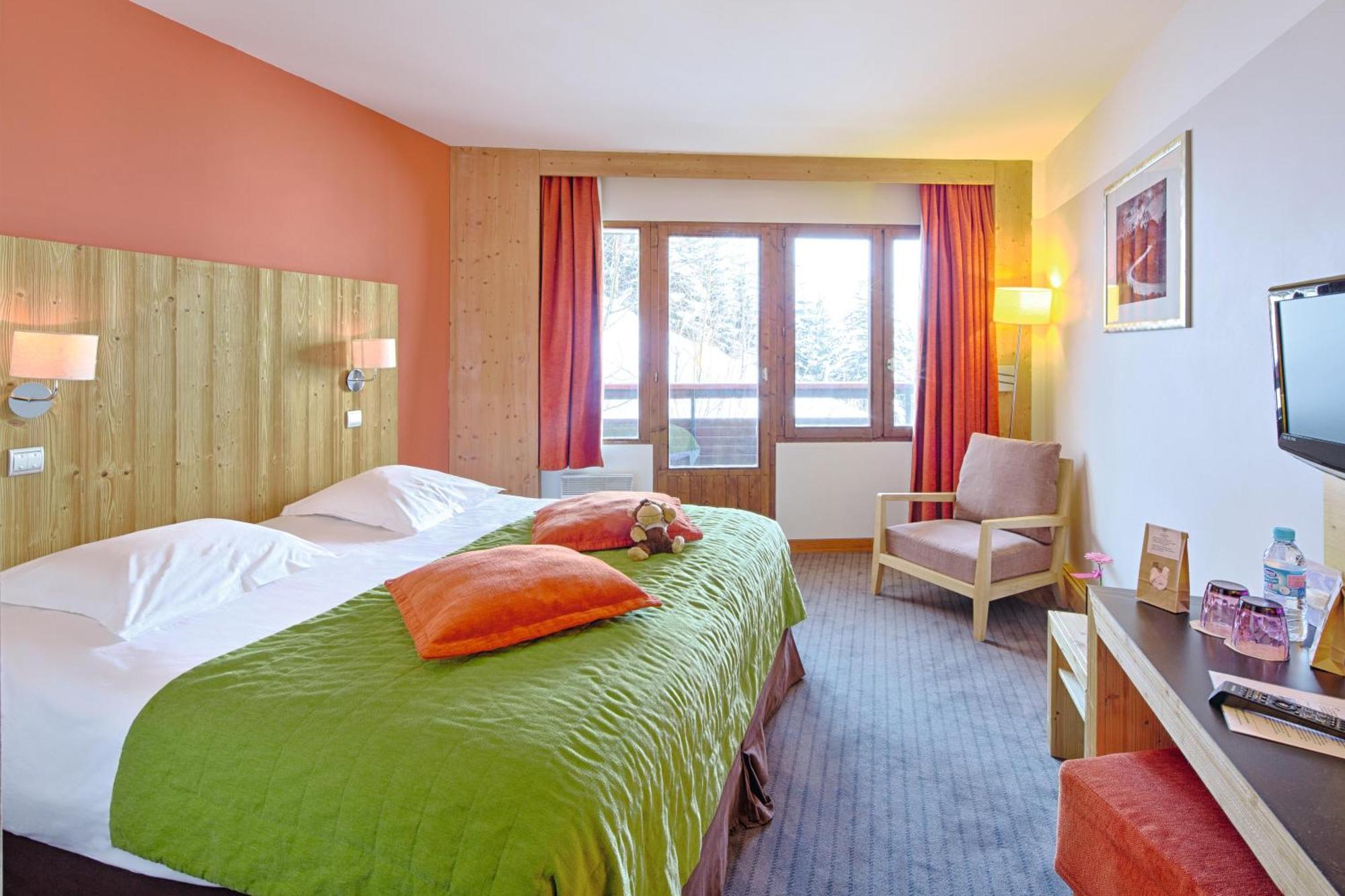 Hotel Les Bruyeres Les Menuires Zimmer foto