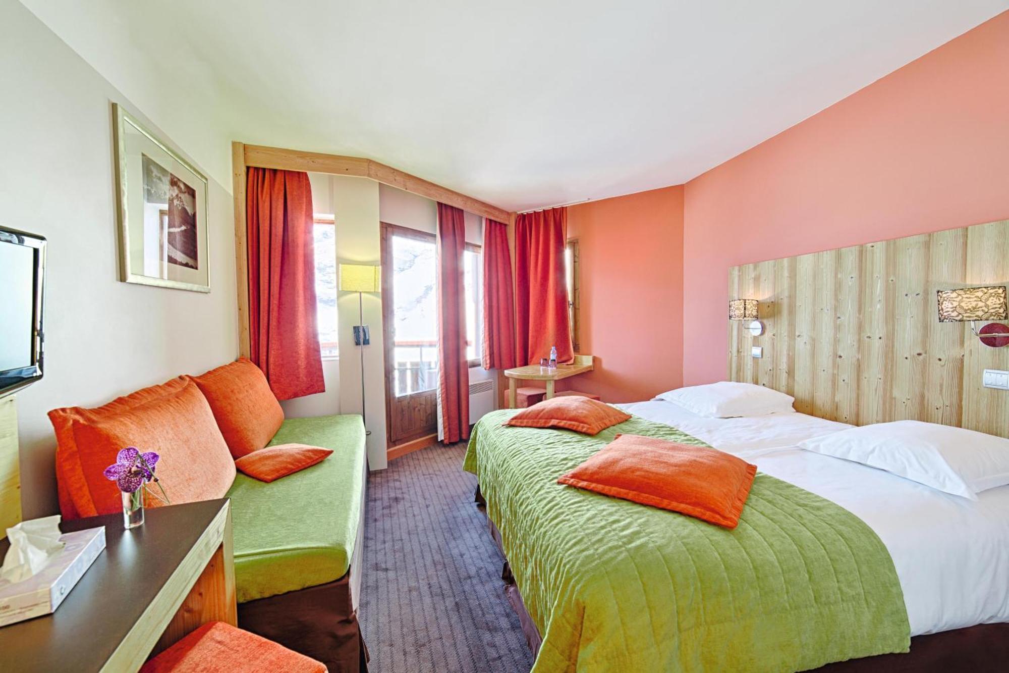 Hotel Les Bruyeres Les Menuires Zimmer foto